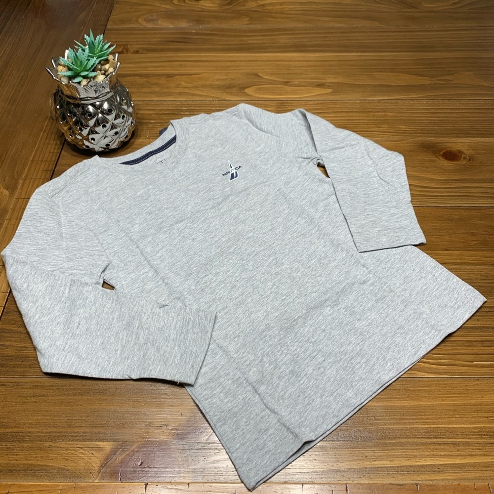 NAUTICA Grey long sleeve shirt